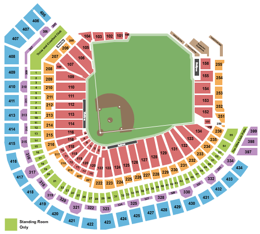 Minute Maid Park Houston Astros Seating Chart